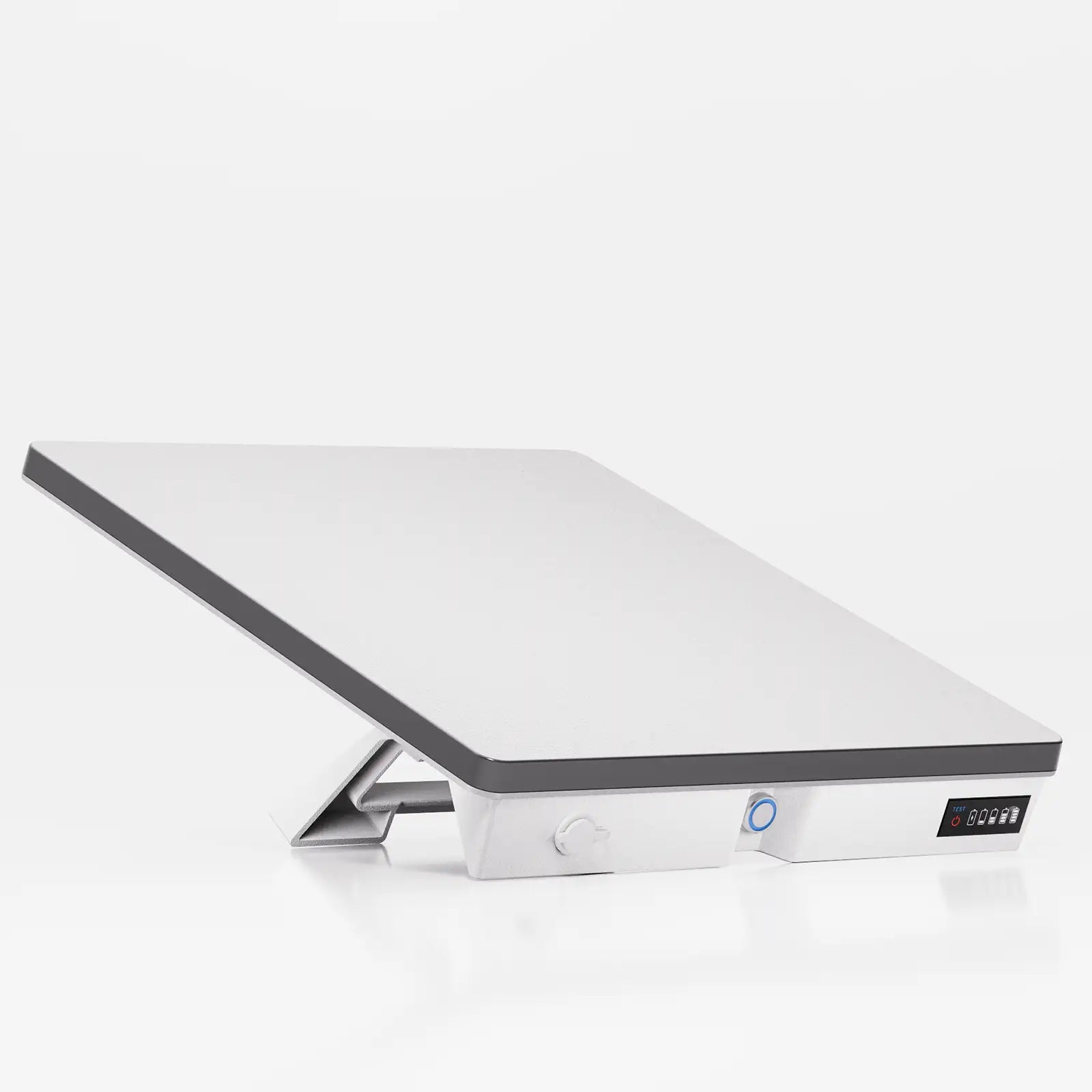 Ennzia E100 battery mounted on a Starlink Mini